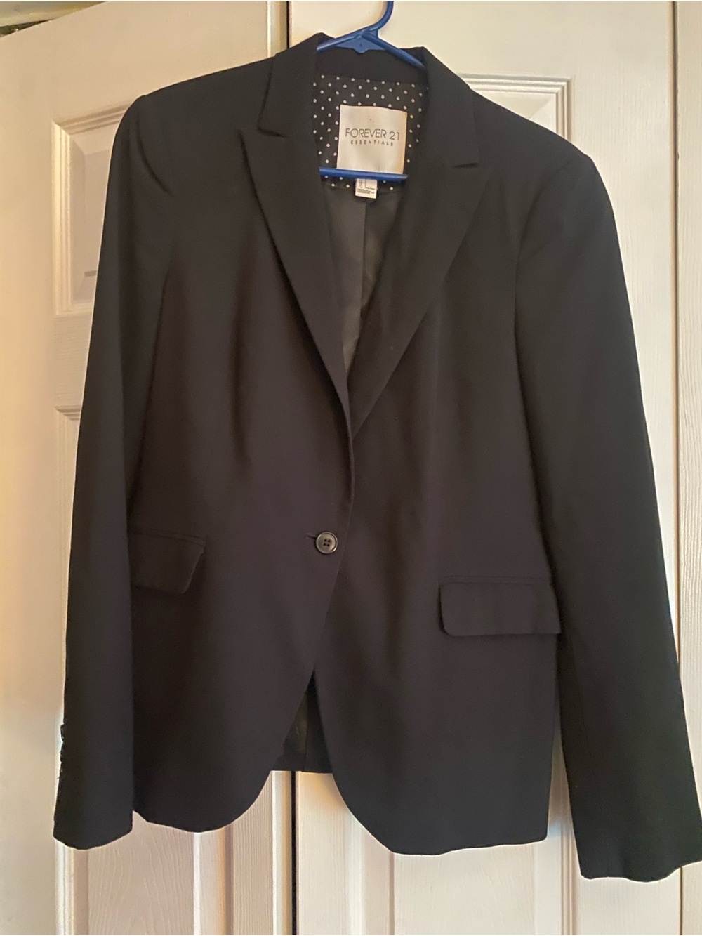Forever 21 Black Single-Button Women's Blazer